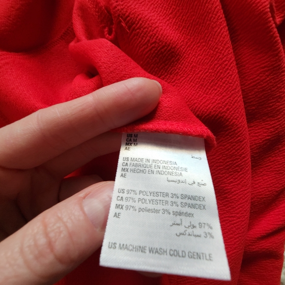 Bar III Vibrant Red Women's Blazer - Picture 8 of 9